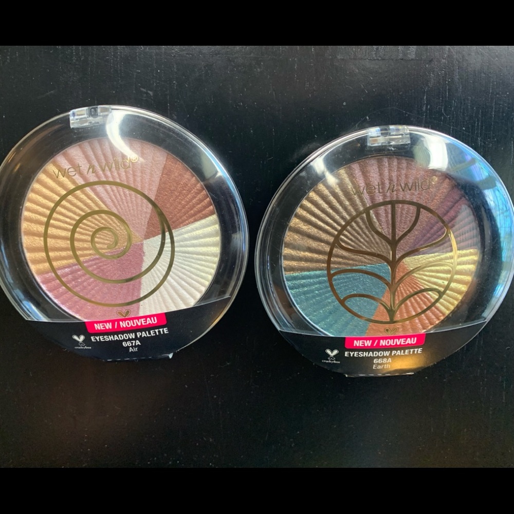 Wet N Wild Color Icon Zodiac Eyeshadow Palette- Air 667A and Earth 668A